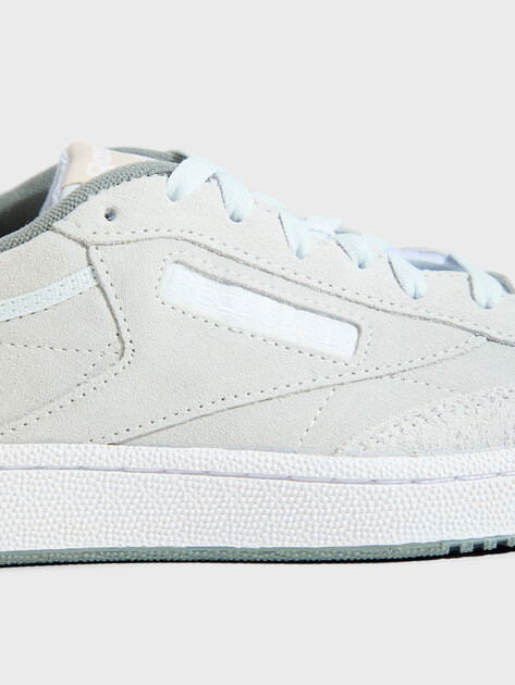 Кеды REEBOK CLUB C 85, Артикул CLUB C 85, бледно-серый | 4493210. Ракурс 3 Кеды REEBOK CLUB C 85, Артикул CLUB C 85, бледно-серый | 4493210. Ракурс 3