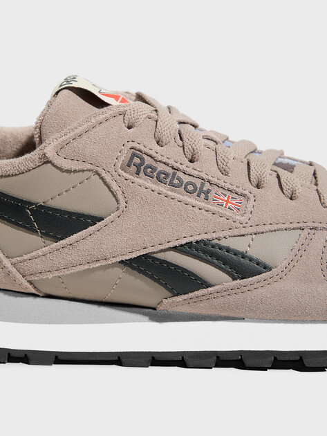 Кроссовки REEBOK CLASSIC LEATHER, Артикул CLASSIC LEATHER, коричнево-серый | 4494112. Ракурс 3