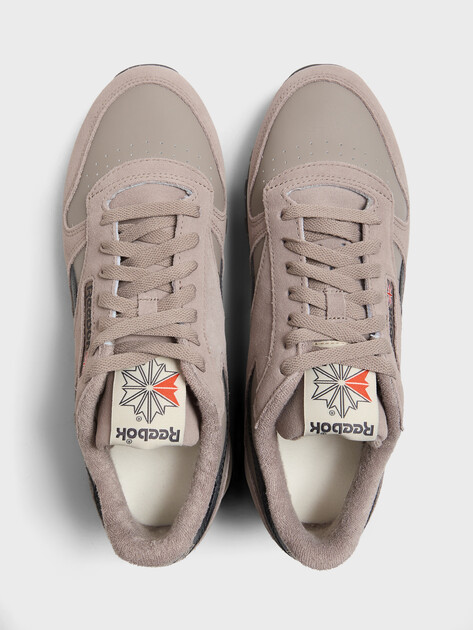Кроссовки REEBOK CLASSIC LEATHER, Артикул CLASSIC LEATHER, коричнево-серый | 4494112. Ракурс 4
