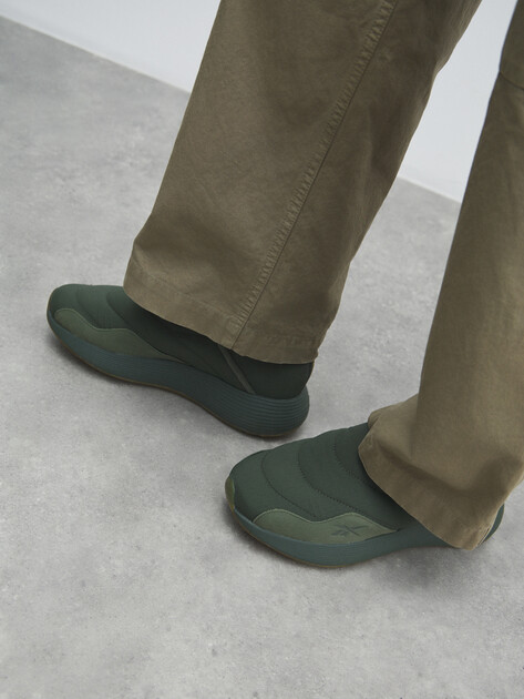 Кроссовки REEBOK DMX COMFORT + SLIP ON WINTER, Артикул DMX COMFORT + SLIP ON WINTER, темно-зеленый | 4495710. Ракурс 6 Кроссовки REEBOK DMX COMFORT + SLIP ON WINTER, Артикул DMX COMFORT + SLIP ON WINTER, темно-зеленый | 4495710. Ракурс 6