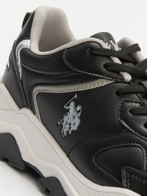 Женские кроссовки U.S.POLO ASSN. RODIE 3PR, Артикул 101416451, черный | 4496000. Ракурс 6 Женские кроссовки U.S.POLO ASSN. RODIE 3PR, Артикул 101416451, черный | 4496000. Ракурс 6