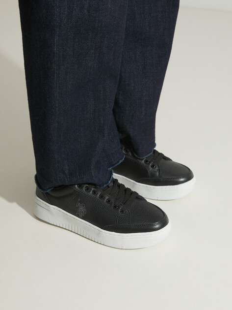 Женские кеды U.S.POLO ASSN. VASILY WMN LT GLB 4PR, Артикул 101530836, черный | 4496153. Ракурс 7