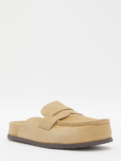 Мужские шлепанцы ASH THEO, Артикул THEO, зеленовато-бежевый | 4496188. Ракурс 2