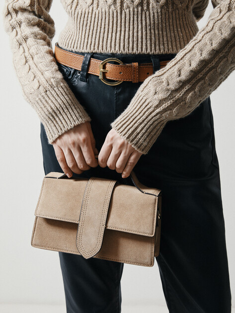 Женская сумка TENDANCE, Артикул MRH21 - 046, серо-бежевый | 4496234. Ракурс 6 Женская сумка TENDANCE, Артикул MRH21 - 046, серо-бежевый | 4496234. Ракурс 6