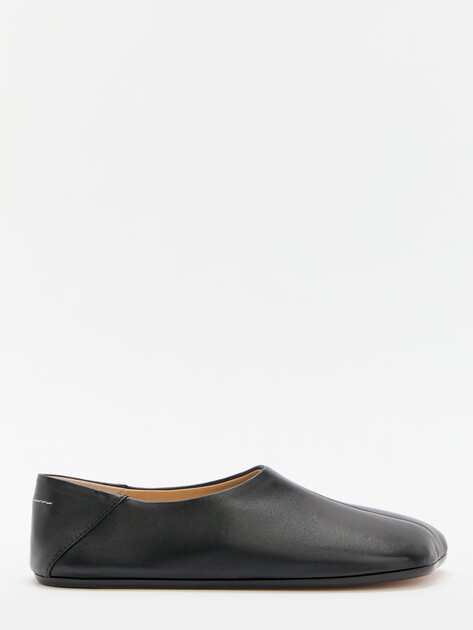 Балетки MM6 MAISON MARGIELA BALLET SHOE, Артикул S59WZ0095, черный | 4497502. Ракурс 3 Балетки MM6 MAISON MARGIELA BALLET SHOE, Артикул S59WZ0095, черный | 4497502. Ракурс 3
