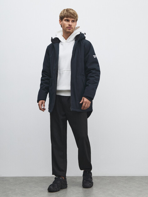 Мужской пуховик REEBOK Kods Parka, Артикул CN 10265, темно-синий | 4497870. Ракурс 2 Мужской пуховик REEBOK Kods Parka, Артикул CN 10265, темно-синий | 4497870. Ракурс 2