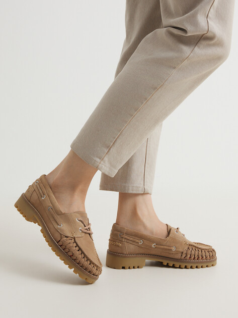 Женские топсайдеры BRONX sie-nna, Артикул 66642-CW, пыльно-бежевый | 4499764. Ракурс 2 Женские топсайдеры BRONX sie-nna, Артикул 66642-CW, пыльно-бежевый | 4499764. Ракурс 2