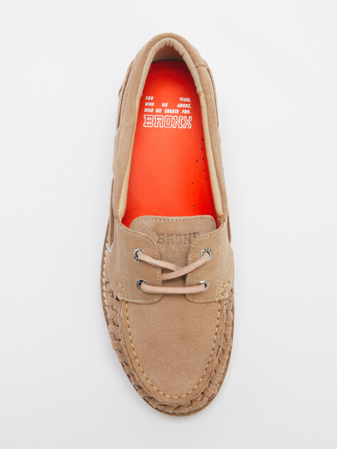 Женские топсайдеры BRONX sie-nna, Артикул 66642-CW, пыльно-бежевый | 4499764. Ракурс 5 Женские топсайдеры BRONX sie-nna, Артикул 66642-CW, пыльно-бежевый | 4499764. Ракурс 5