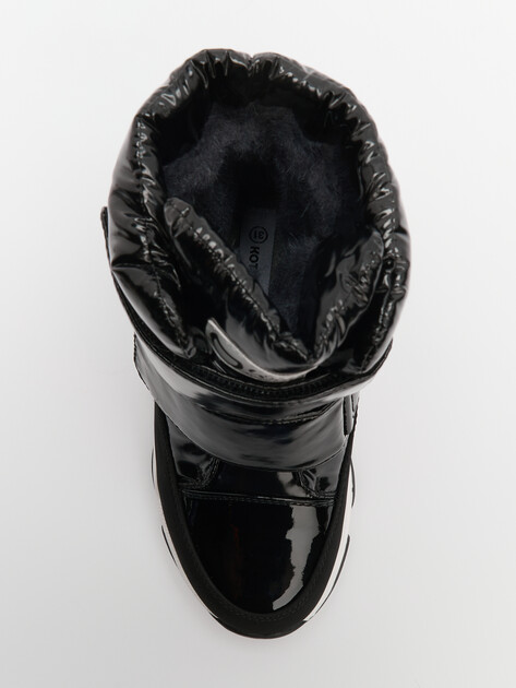 Детские дутики КОТОФЕЙ, Артикул 454061-47, черный | 4499974. Ракурс 4