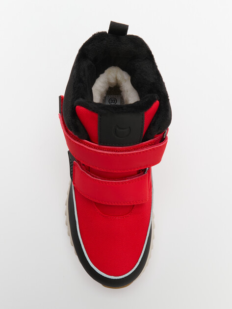 Детские ботинки КОТОФЕЙ, Артикул 654715-42, красный | 4500359. Ракурс 4