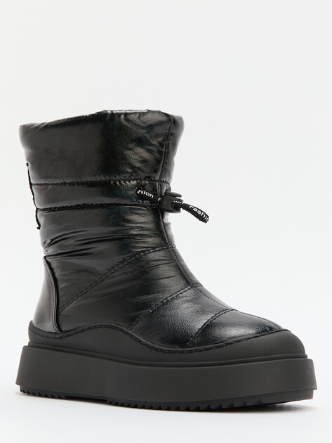 Детские дутики КОТОФЕЙ, Артикул 661001-42, черный | 4500493. Ракурс 2