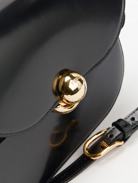 Кросс-боди FURLA, Артикул FURLA SFERA S CROSSBODY ROUND, черный | 4500511. Ракурс 3