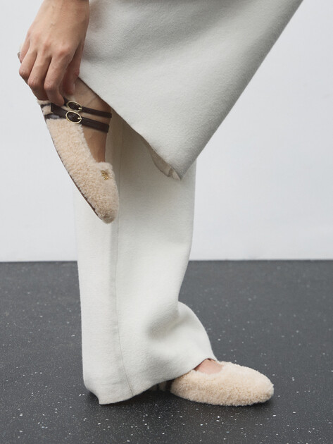 Балетки мэри-джейн LIU∙JO BRIGITTE 06, Артикул SF5113, светло-бежевый | 4500581. Ракурс 6