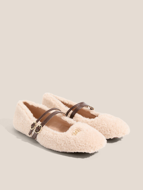 Балетки мэри-джейн LIU∙JO BRIGITTE 06, Артикул SF5113, светло-бежевый | 4500581. Ракурс 2