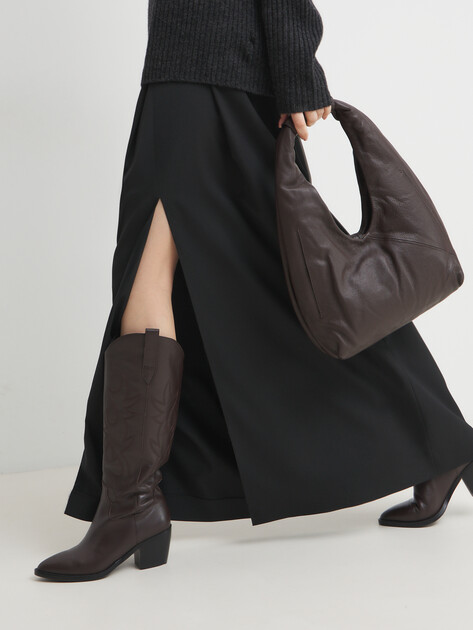 Женская сумка  BRONX puff-y, Артикул 21036-U, темно-коричневый | 4500801. Ракурс 2