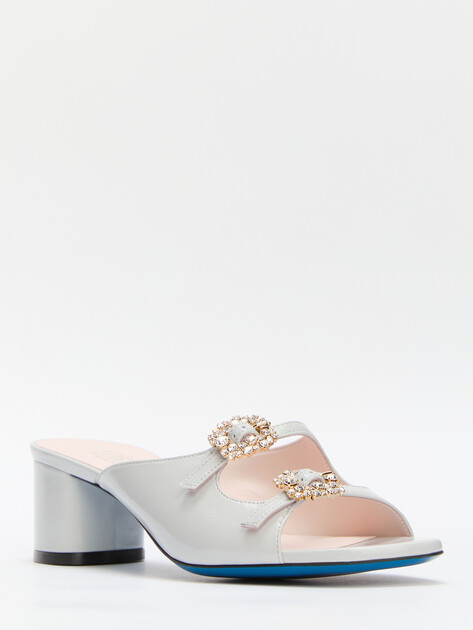 Мюли LORIBLU, Артикул S5TR76, бледно-серый | 4504290. Ракурс 3