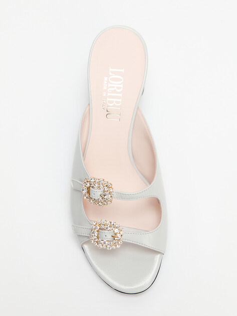 Мюли LORIBLU, Артикул S5TR76, бледно-серый | 4504290. Ракурс 5