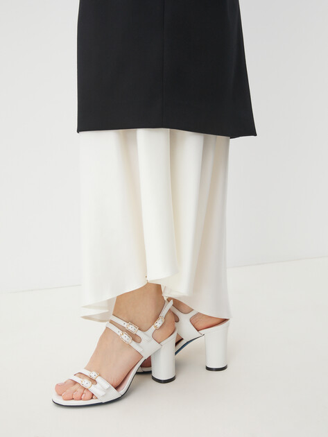 Босоножки LORIBLU, Артикул S7GM45, белый | 4504375. Ракурс 2
