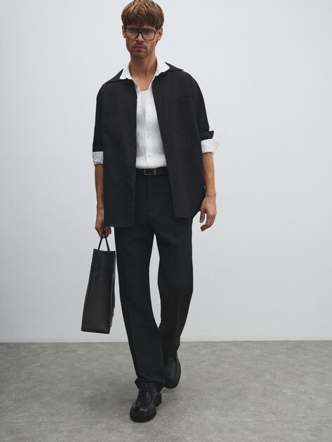 Мужская рубашка MAISON DAVID, Артикул 2024-541, молочно-белый | 4506406. Ракурс 2 Мужская рубашка MAISON DAVID, Артикул 2024-541, молочно-белый | 4506406. Ракурс 2