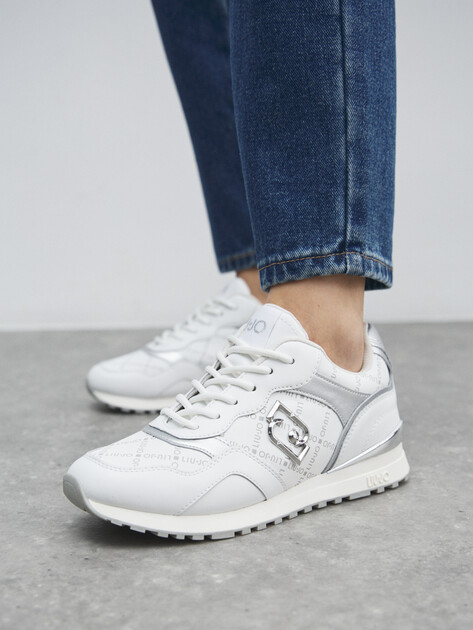 Женские кроссовки LIU∙JO LIU JO MAXI WONDER LOW 02, Артикул BF5015, белый | 4508390. Ракурс 6