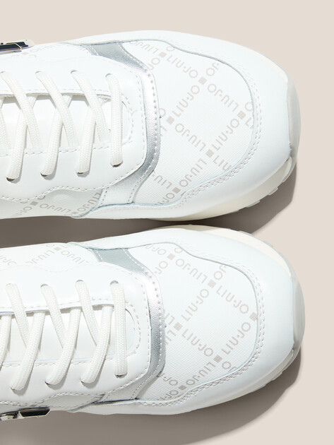 Женские кроссовки LIU∙JO LIU JO MAXI WONDER LOW 02, Артикул BF5015, белый | 4508390. Ракурс 3