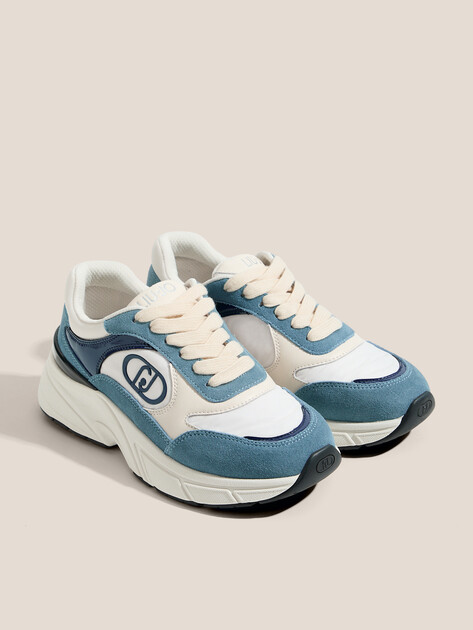 Женские кроссовки LIU∙JO LJ01 01, Артикул BF5017, серо-синий | 4508679. Ракурс 2 Женские кроссовки LIU∙JO LJ01 01, Артикул BF5017, серо-синий | 4508679. Ракурс 2