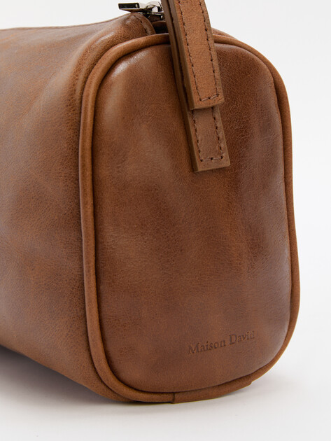 Женская сумка  MAISON DAVID, Артикул MARY MINI, бежево-коричневый | 4509711. Ракурс 3