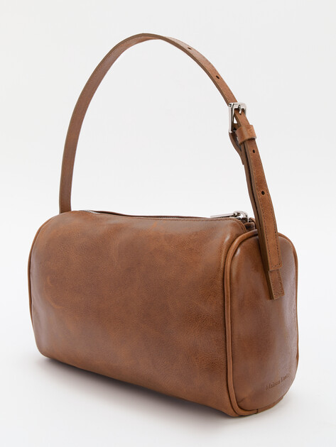 Женская сумка  MAISON DAVID, Артикул MARY MINI, бежево-коричневый | 4509711. Ракурс 4