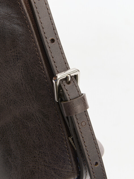 Женская сумка  MAISON DAVID, Артикул MARY MINI, шоколадный | 4509716. Ракурс 3