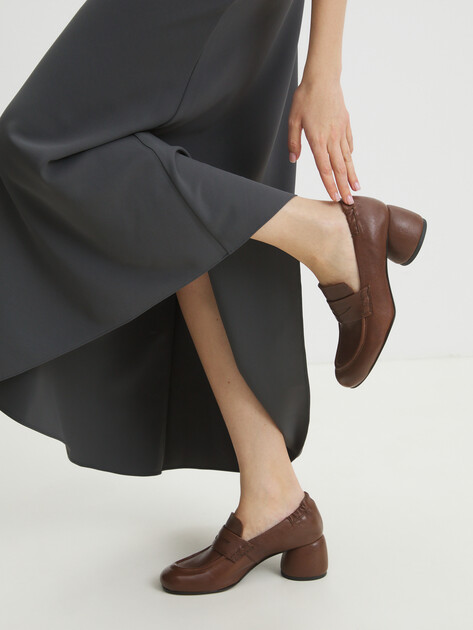 Женские туфли ERNESTO DOLANI NADINE, Артикул 8DNAD07, темно-коричневый | 4510813. Ракурс 2 Женские туфли ERNESTO DOLANI NADINE, Артикул 8DNAD07, темно-коричневый | 4510813. Ракурс 2