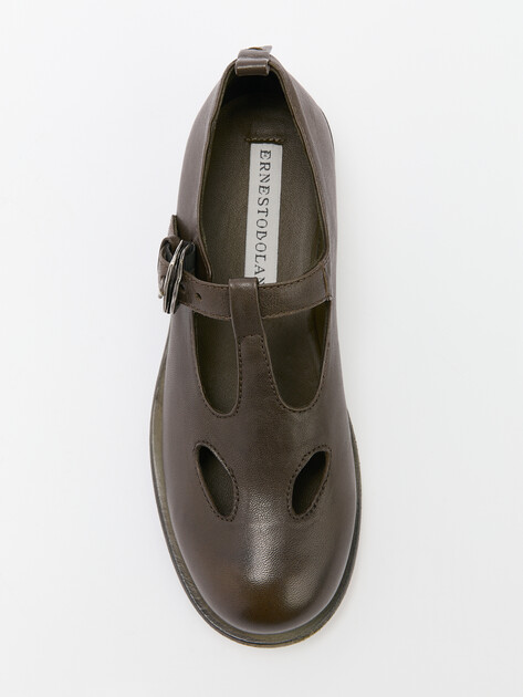 Женские туфли мэри-джейн ERNESTO DOLANI ODESSA, Артикул 8DODE08, темно-зеленый | 4511286. Ракурс 5