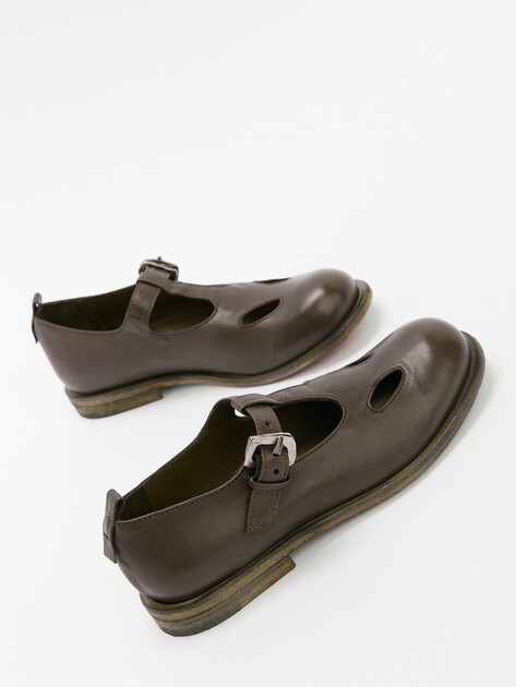 Женские туфли мэри-джейн ERNESTO DOLANI ODESSA, Артикул 8DODE08, темно-зеленый | 4511286. Ракурс 6