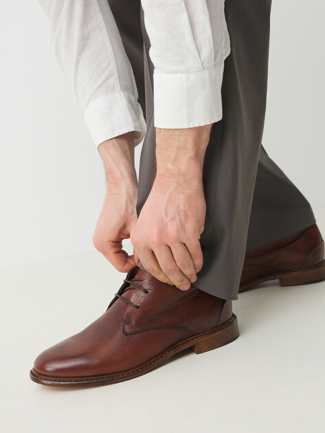 Мужские ботинки ERNESTO DOLANI CLAUDIO, Артикул 8UCLA06, коричневый | 4512220. Ракурс 2 Мужские ботинки ERNESTO DOLANI CLAUDIO, Артикул 8UCLA06, коричневый | 4512220. Ракурс 2