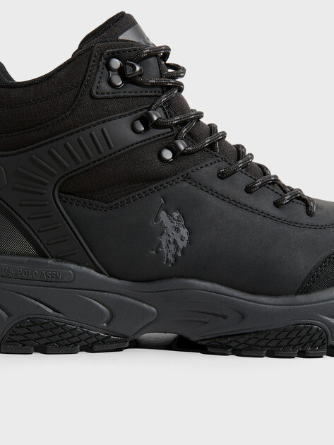 Мужские высокие кроссовки U.S.POLO ASSN. LUNA, Артикул 102035170, черный | 4512947. Ракурс 3