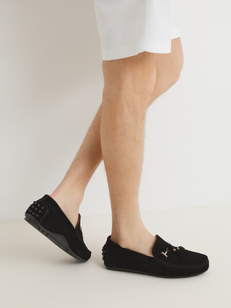 Мужские мокасины DINO BIGIONI, Артикул DBS1003, черный | 4513966. Ракурс 2