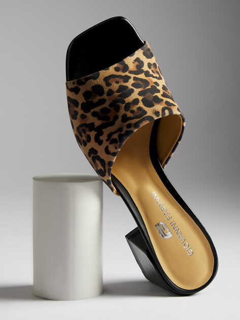 Мюли GIOVANNI FABIANI, Артикул S25358, леопардовый принт | 4517206. Ракурс 6