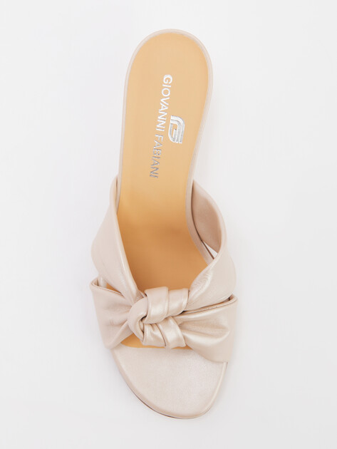 Мюли GIOVANNI FABIANI, Артикул S25443, серо-бежевый | 4517507. Ракурс 5