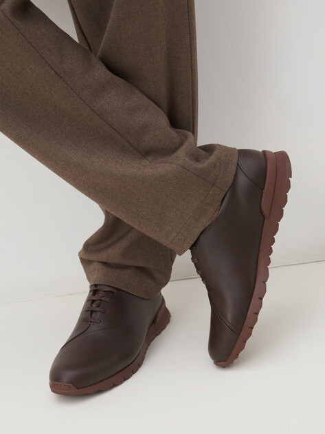 Мужские кроссовки NOBLER, Артикул 20/202/03 (K), коричневый | 4518655. Ракурс 2