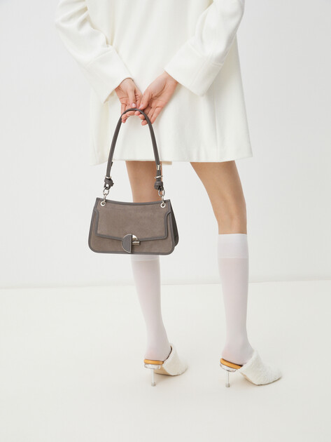 Женская сумка  TENDANCE, Артикул MRH21-061, серый | 4518844. Ракурс 2