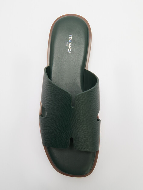 Женские шлепанцы TENDANCE, Артикул SX882-1, темно-зеленый | 4519169. Ракурс 5