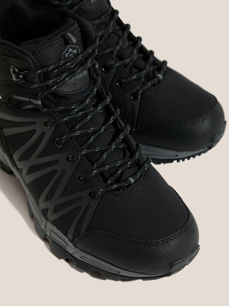 Мужские кроссовки для хайкинга/треккинга LUMBERJACK SHELL, Артикул SM38801-002, черный | 4519799. Ракурс 3