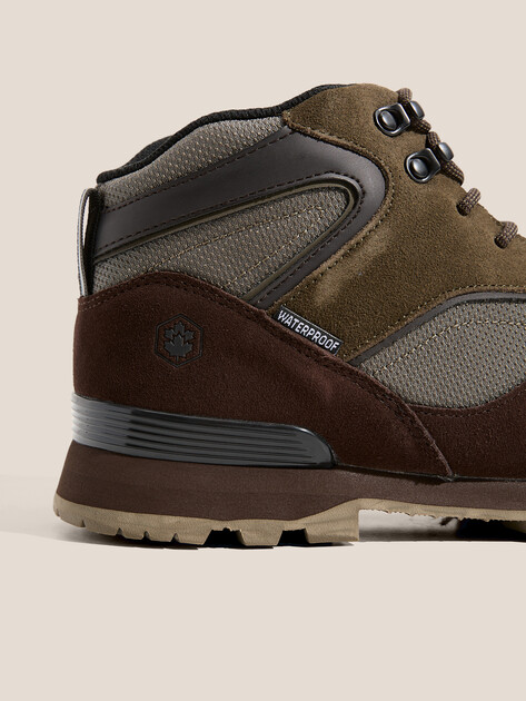 Мужские кроссовки для хайкинга/треккинга LUMBERJACK FRONTIER, Артикул SMM21FW25-001, темно-коричневый | 4520119. Ракурс 3 Мужские кроссовки для хайкинга/треккинга LUMBERJACK FRONTIER, Артикул SMM21FW25-001, темно-коричневый | 4520119. Ракурс 3