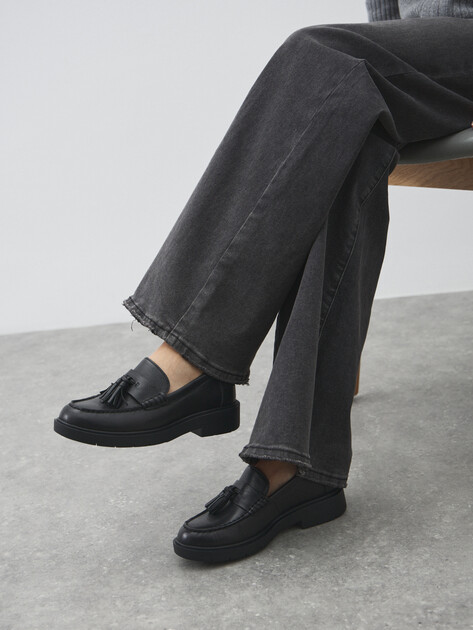 Женские лоферы GEOX D SPHERICA EC1, Артикул D26QRC, черный | 4521540. Ракурс 6 Женские лоферы GEOX D SPHERICA EC1, Артикул D26QRC, черный | 4521540. Ракурс 6