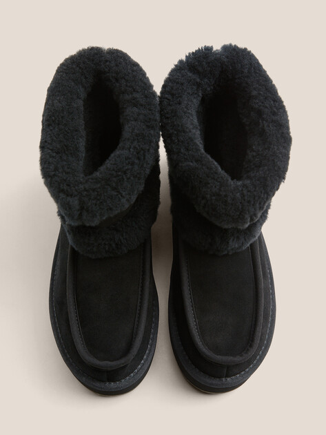 Женские угги TENDANCE, Артикул WD500-SA-RV001, черный | 4522050. Ракурс 5