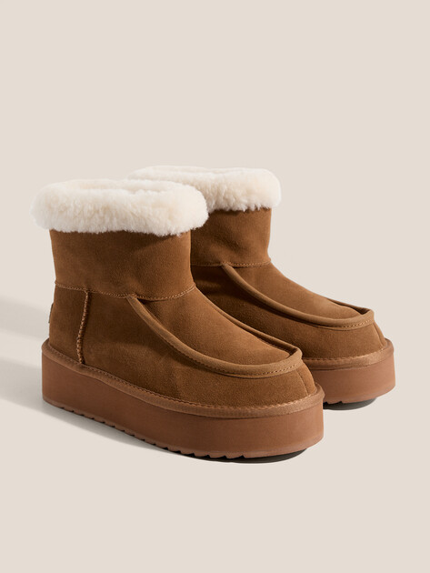 Женские угги TENDANCE, Артикул WD500-SA-RV002, светло-коричневый | 4522093. Ракурс 3 Женские угги TENDANCE, Артикул WD500-SA-RV002, светло-коричневый | 4522093. Ракурс 3