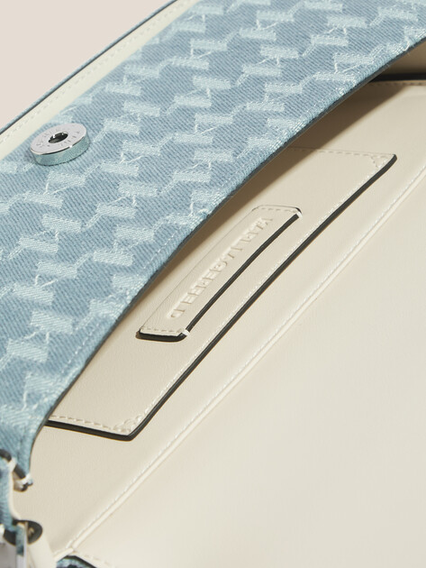 Кросс-боди из денима KARL LAGERFELD k/signature crossbody denim, Артикул A2W30196, голубой | 4522530. Ракурс 4