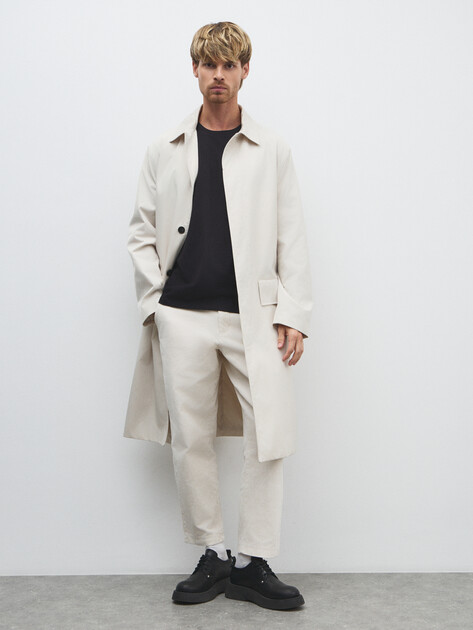 Мужская футболка MAISON DAVID, Артикул MLY24-113, черный | 4524041. Ракурс 2