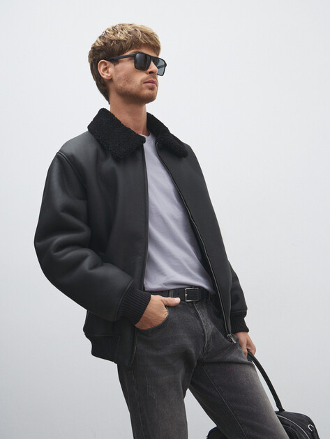 Мужская футболка MAISON DAVID, Артикул MLY24-113, фиолетово-серый | 4524062. Ракурс 5