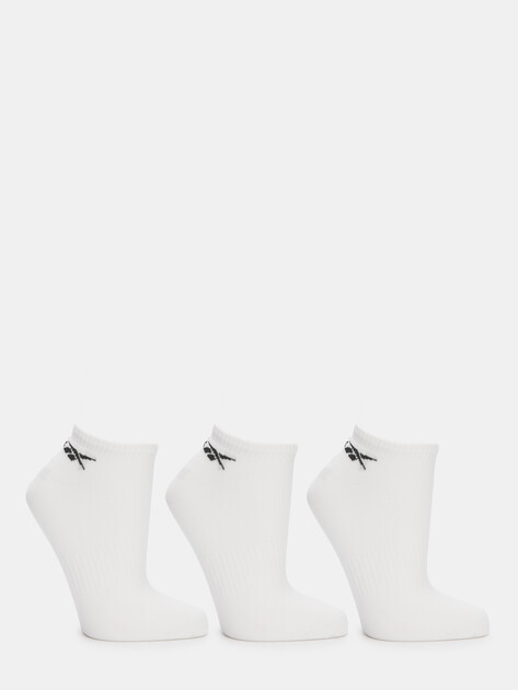 Мужские носки 3 шт. REEBOK LINER CORE SOCKS S 3P, Артикул R-0375, белый | 4524919. Ракурс 2