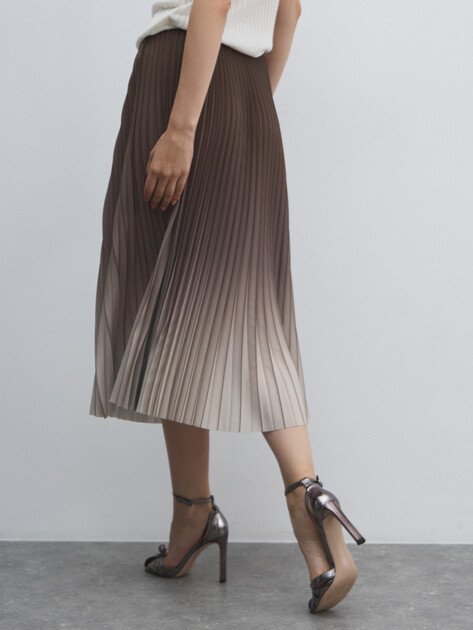 Юбка миди MAISON DAVID, Артикул 2024-531, коричневый | 4525259. Ракурс 4 Юбка миди MAISON DAVID, Артикул 2024-531, коричневый | 4525259. Ракурс 4
